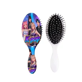 K-pop Mintás Női Légpárnás Hajkefe FY12942398-B