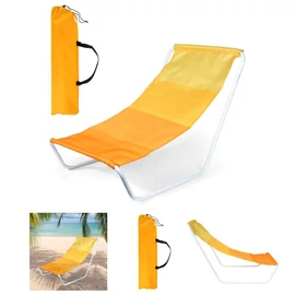 Összecsukható strandnapágy sárga 489272