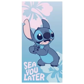 Disney Lilo és Stitch Sea You Later fürdőlepedő, strand törölköző 70 × 140 cm
