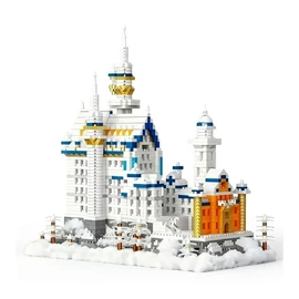 Új Hattyúkő kastély mini építőkocka készlet 5XMVG5K62Q