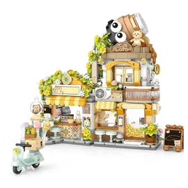 Maci kávézó építőkocka készlet 1077 darabos DX6149480