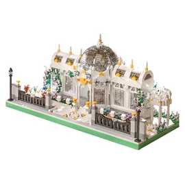 Garden square üvegház építőkocka készlet 1900 darabos XE7746134