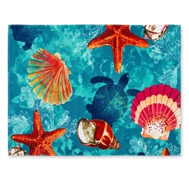 Színes mintás strandtörölköző (70x140 cm) H-70X140-3