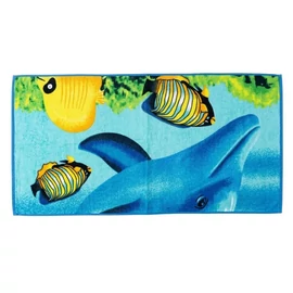 Színes mintás strandtörölköző (70x140 cm) H-70X140-7