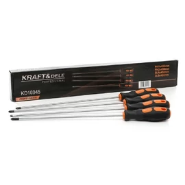 Kraft&Dele 4 részes hosszú csavarhúzó készlet KD10945
