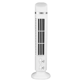 Asztali torony ventilátor lámpával fehér 16035