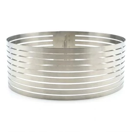 Perfect Home állítható rozsdamentes tortaszeletelő forma  10063