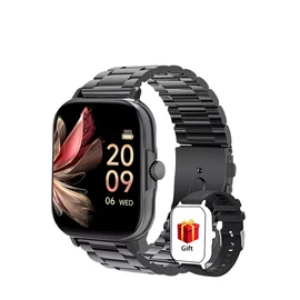 HD okos sportóra – Fekete ötvözet szíjjal QC8431496-5