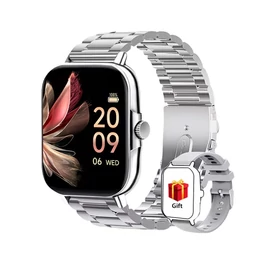 HD okos sportóra – Ezüstös ötvözet szíjjal QC8431496-6