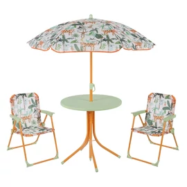 Gyerek kemping asztal és szék napernyővel V3M653K118