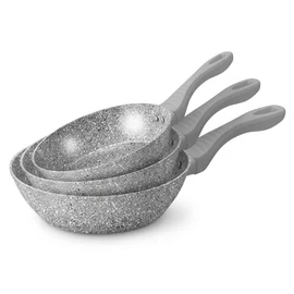 Bachmayer Granite Line 3 részes serpenyőkészlet BM-77046