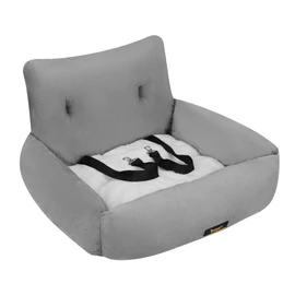 Purlov autósülés kutyáknak és macskáknak vízálló, szürke 00027676