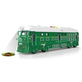 Vonat fény- és hanghatásokkal, vetítéssel 33 cm 049402