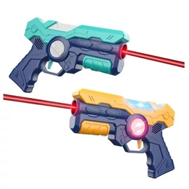 Lézeres játékpisztoly szett 2 db-os készlet 050383