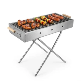 Hordozható Összecsukható Faszenes Grill BBQ-01