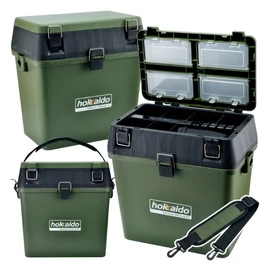 Hokkaido 3 az 1-ben horgász láda ülőke és szék rekeszekkel W20503
