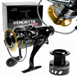 Hokkaido Vendetta 6000 – Szabadonfutós Bojlis Horgászorsó Pótdobbal W10026