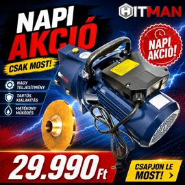 Hitman öntvényházas kerti szivattyú bronz lapáttal 2750W HT-JBR-6832