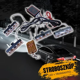 Multi funkciós Ledes strobe lámpa