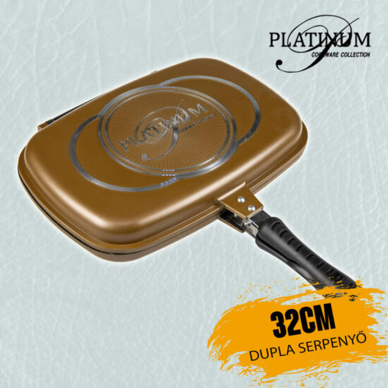 Platinum Premium 32cm dupla serpenyő DADG32