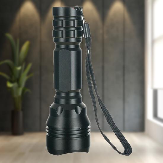 Alu zseblámpa SPORTWELL 14,6 x 4,6 cm, 1 LED 52932507