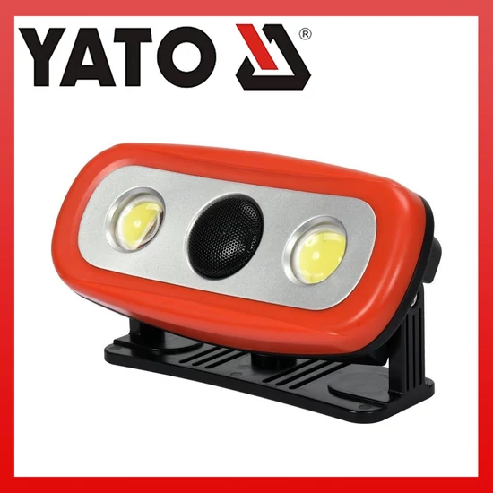 YATO AKKUS LED FÉNYVETŐ HANGSZÓRÓVAL 2000 LUMEN YT-81808