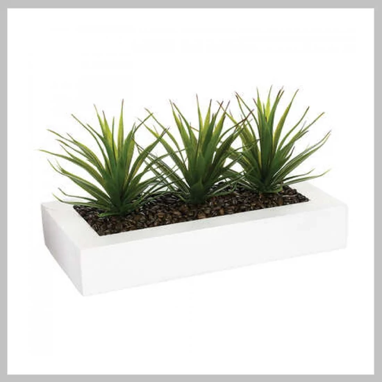 Aloe vera műnövény kaspóban 31 cm 110376