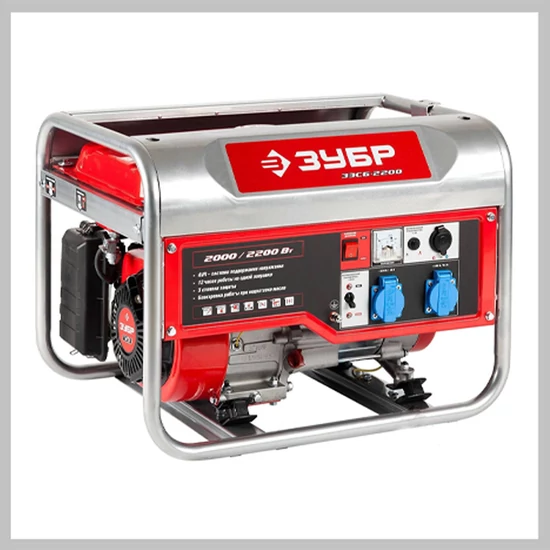 ZUBR Benzinmotoros Generátor 2200W 33C6-2200