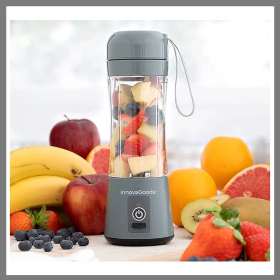 InnovaGoods hordozható tölthető turmix gép smoothie mixer ZT-V0103242