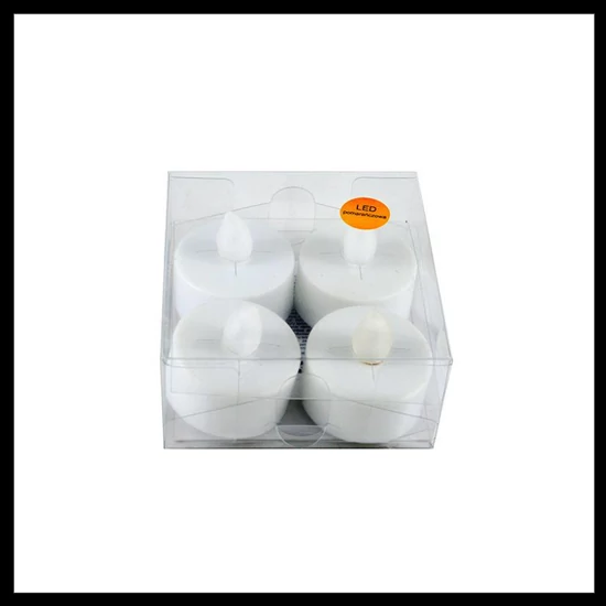 Elektromos led melegfehér teamécses/4db 32795m