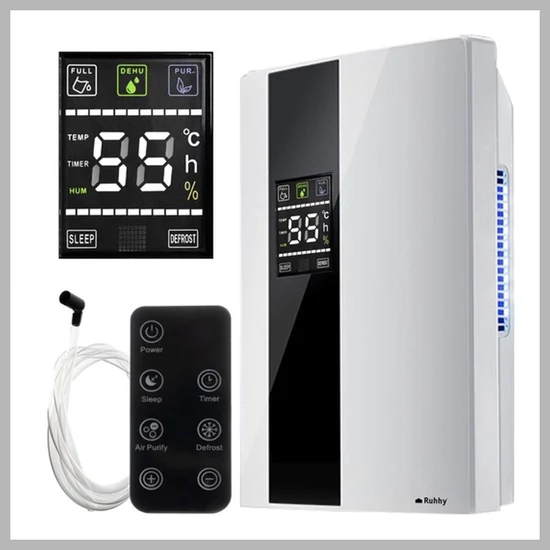 Ruhhy párátlanító készülék LCD kijelzővel, 1800 ml 00021848
