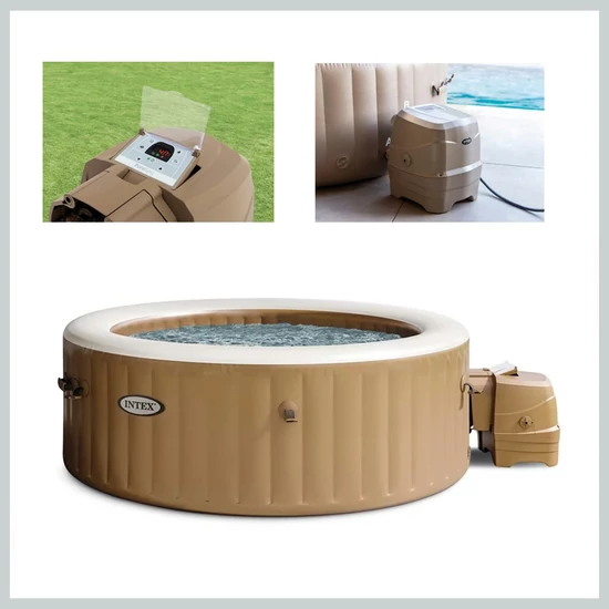 Intex Pezsgőfürdő Jakuzzi Pure Spa 4 személyes 28426