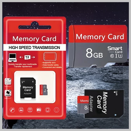 8 GB Memóriakártya / TF Kártya + Adapter – UHS Class 10 BE1175370-5