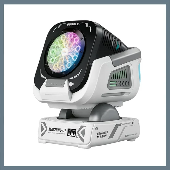 Automata habfúvó játék RGB fényekkel – Forgatható, távirányítóval CD1103541
