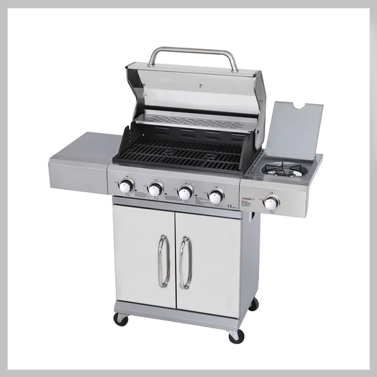 ARACAR Rozsdamentes Acél Gázgrill – 13,7 kW ADG.IH.LG02