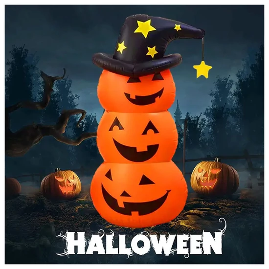 Felfújható Töklámpás – Halloween Dekoráció BK145543-2