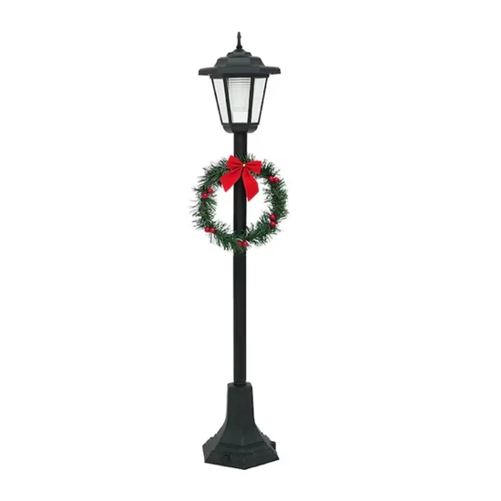 Napelemes karácsonyi "utcai" lámpás – 112,5 cm – BU237532