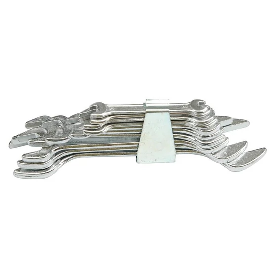 Kétoldalas villáskulcs készlet – 10 db (6–32 mm) TO-50610