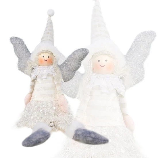 Karácsonyi angyal plüss figura – 38 cm ASN03B