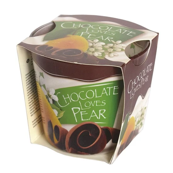 Poharas illatgyertya – Chocolate Loves Pear , 115 g 46611-2