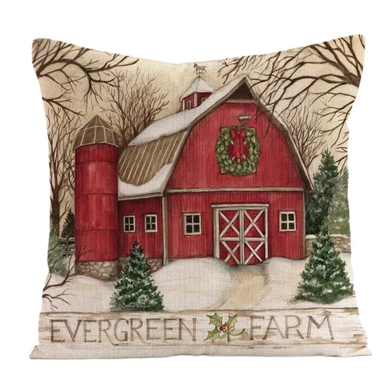 Karácsonyi díszpárnahuzat – 45 × 45 cm POD172