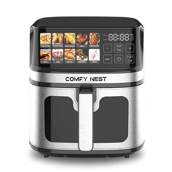 Comfy Nest 1700 W-os digitális légsütő, 8 L CN-06160