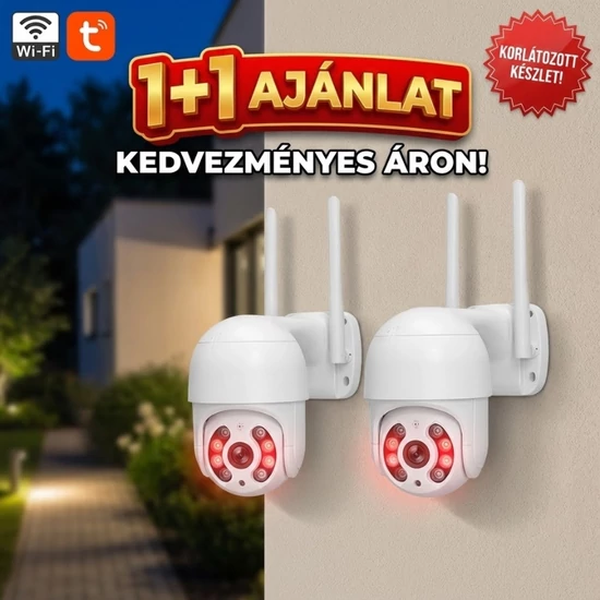 WiFi Smart Kamera 1+1 AJÁNLAT KE24-338-2