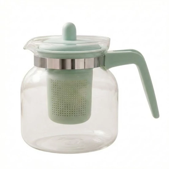 Excellent Houseware Hőálló Üveg Teáskanna Szűrőbetéttel – 1,5 Liter EN617122