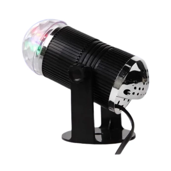 Színes, mozgó mini színpadi világítás