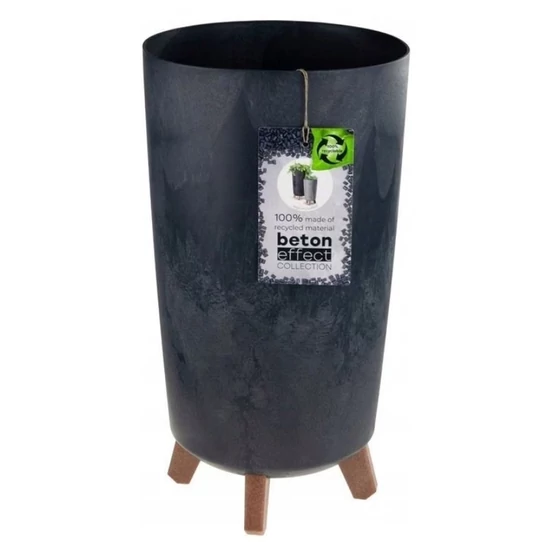 Gracia magas lábú betonhatású növénytartó 12G038GK6