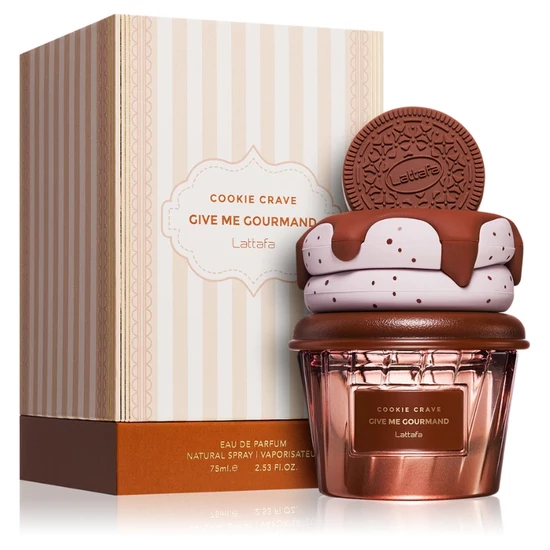Lattafa Give Me Gourmand Cookie Crave eau de parfum unisex 75 ml 2076711