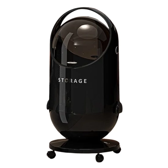 Modern gurulós szemetes 20L - Fekete HA8862096-2