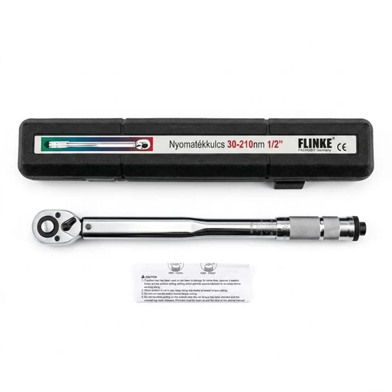 Flinke nyomatékkulcs 1/2 30-210 Nm FK-1-2-NK