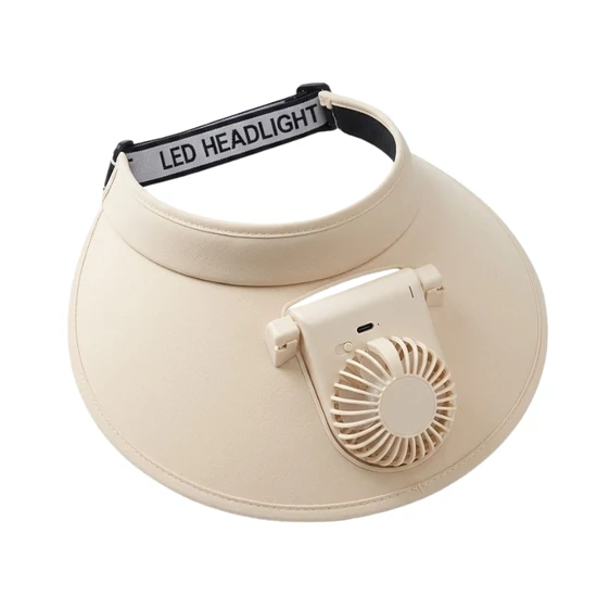 Napellenzős Kalap Beépített Ventilátorral LEDH-10
